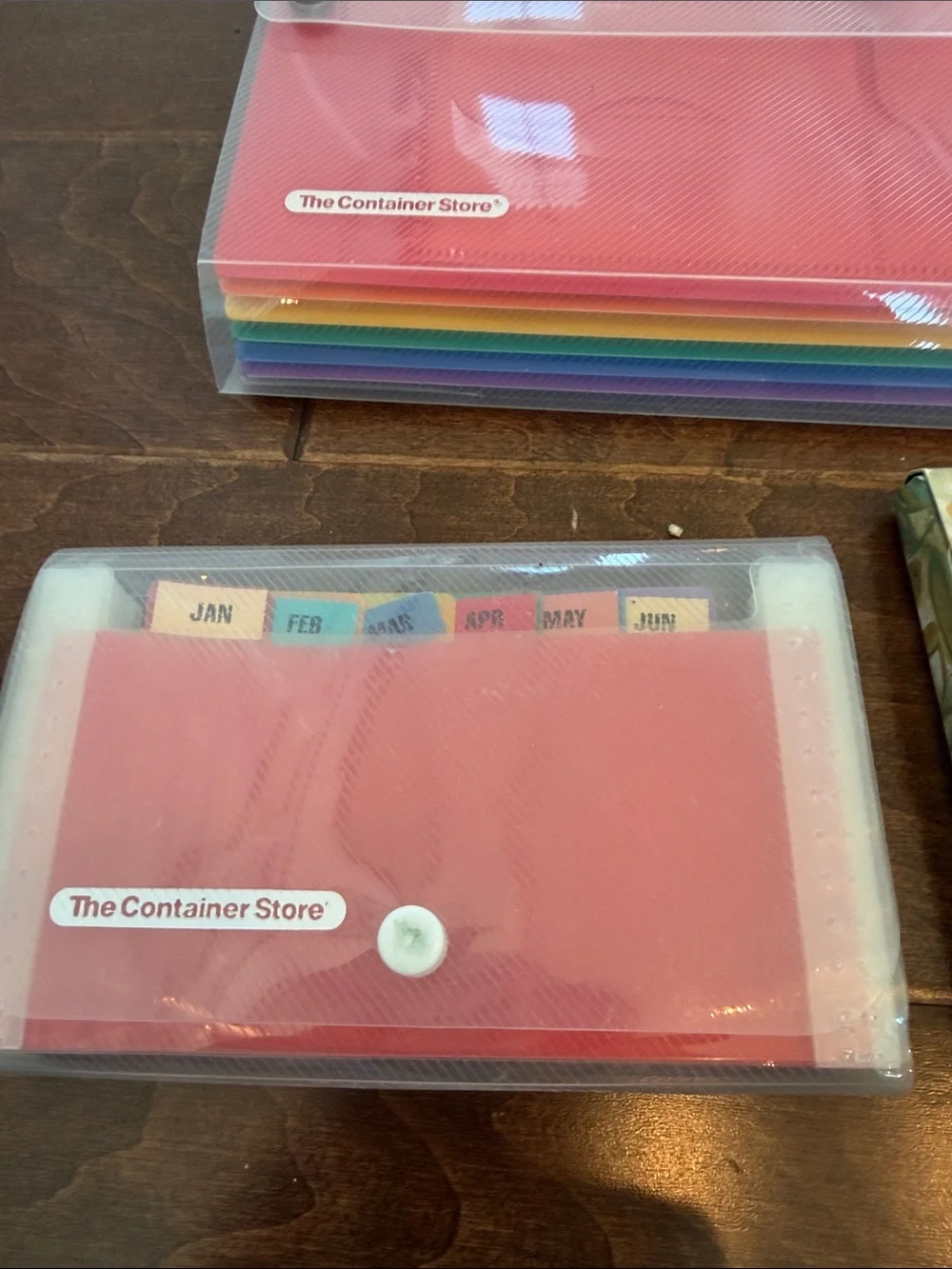 Colorful Accordion File Organizer Set with Floral Document Envelope container st